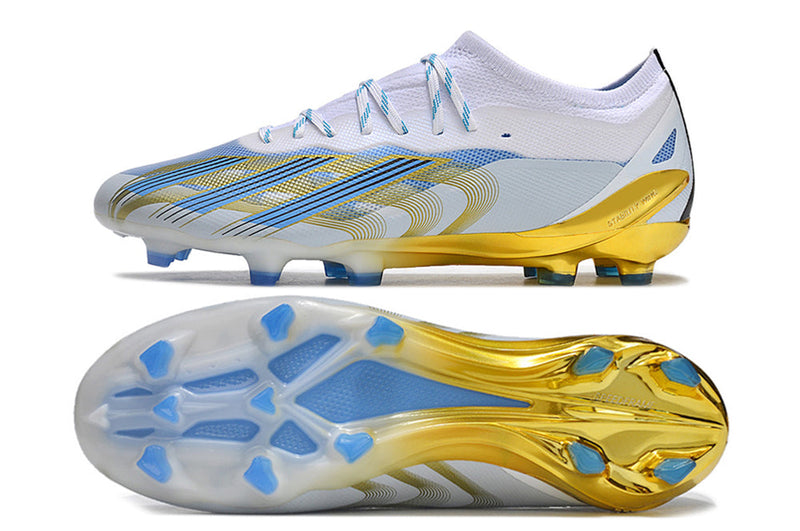 Chuteira X SpeedPortal .1 FG messi copa + MEIA E BOLSA