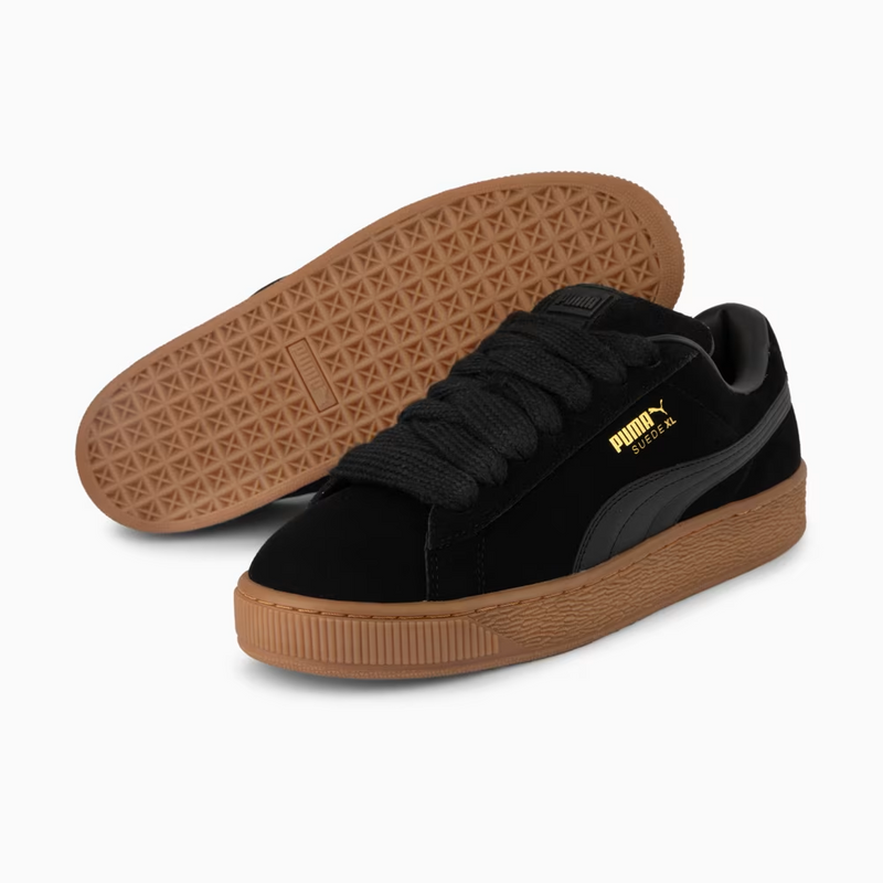 Suede Preto e Marrom XL