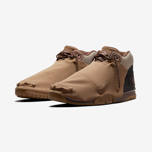 Travis Scott x Air Trainer Archeo Brown and Rusty Pink